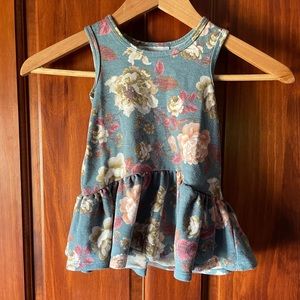 2T Vintage Floral Tank top